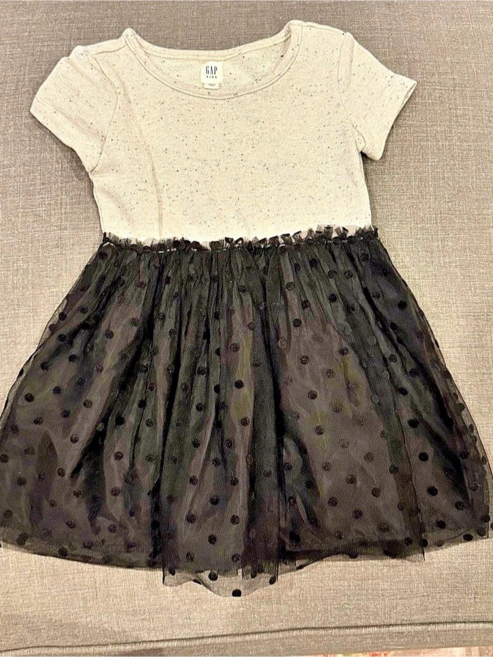 Gap Girls Polka Dot Dress Size XS (4-5) Like New